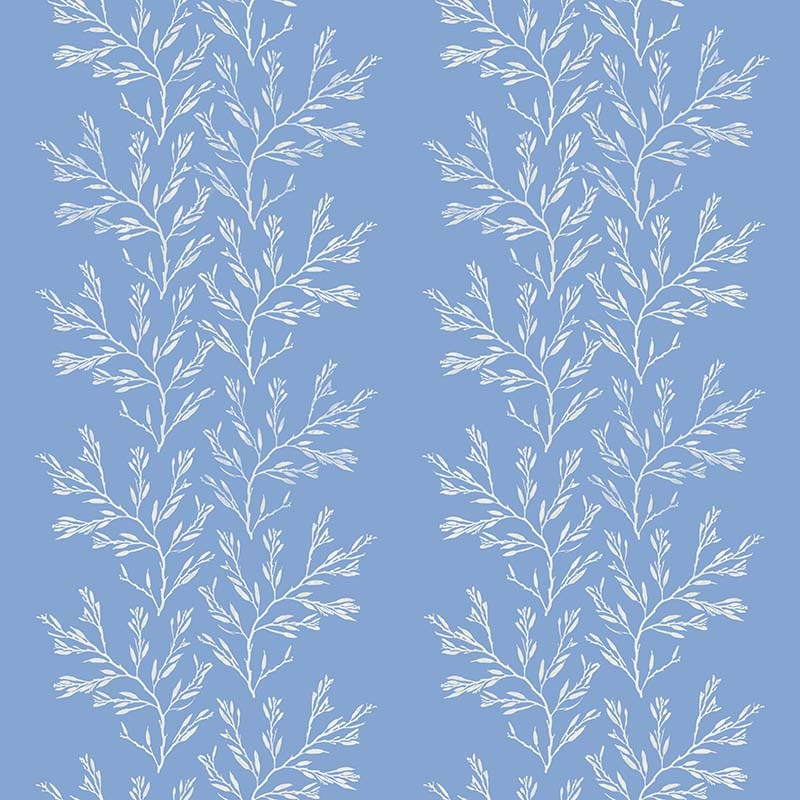 Galbraith & Paul Nori Stripe Bluebell Wallpaper