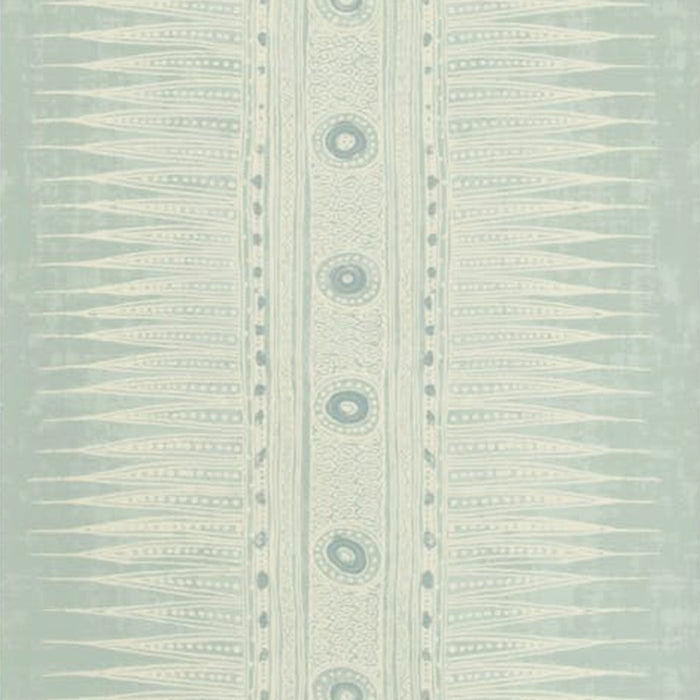 Lee Jofa Indian Zag Paper Aqua Wallpaper P2018107.135.0