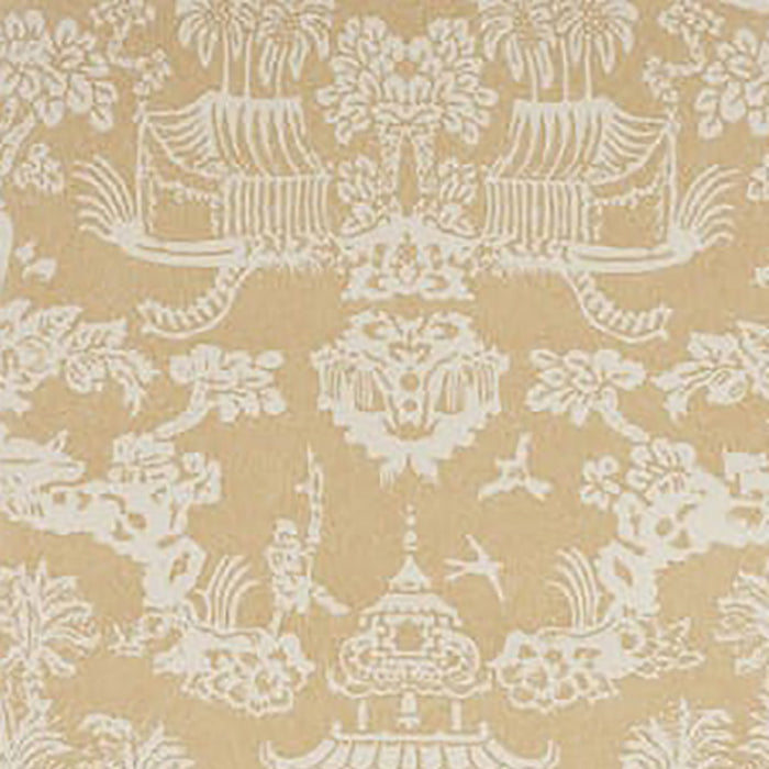 Brunschwig & Fils Lhasa Paper Tan Wallpaper P8012100.16.0