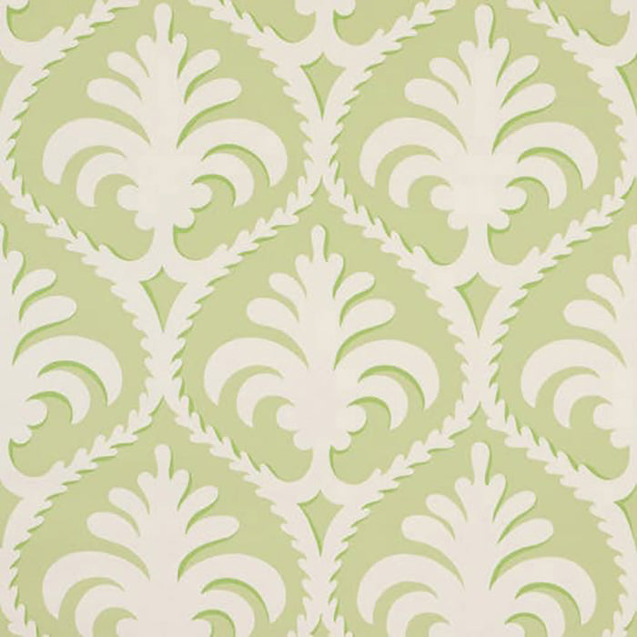 Brunschwig & Fils Palmette Green Wallpaper P8012103.3.0