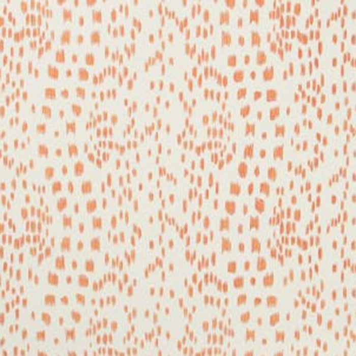 Brunschwig & Fils Les Touches Tangerine Wallpaper Sample P8012138.12