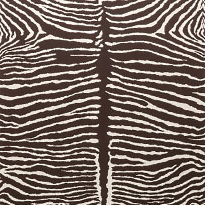 Brunschwig & Fils Le Zebre Brown Wallpaper P8014100.68.0