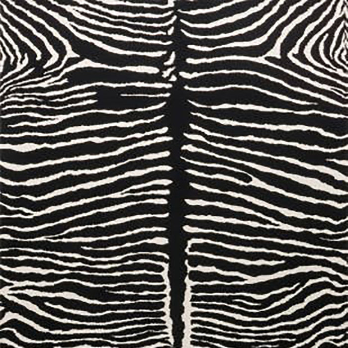 Brunschwig & Fils Le Zebre Black Wallpaper P8014100.81.0