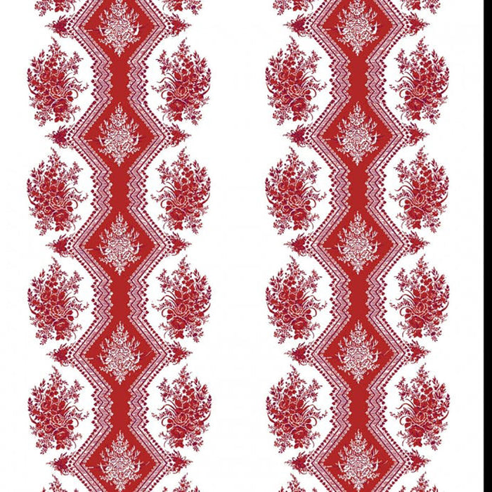 Brunschwig & Fils Coppelia Red Wallpaper P8015105.9.0