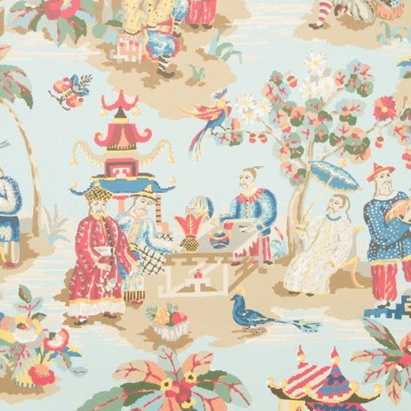 Brunschwig & Fils Xian Sky Wallpaper P8019102.207.0