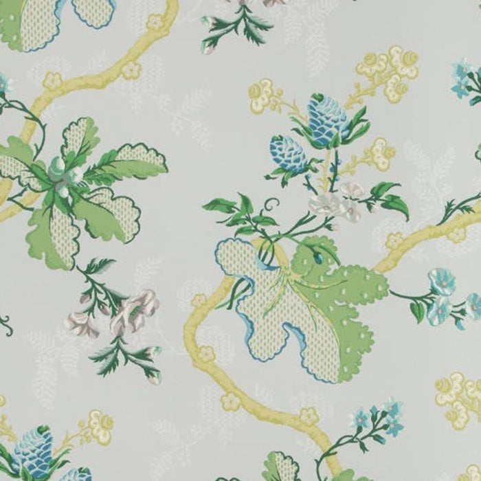 Brunschwig & Fils Fabriano Grey Wallpaper P8019105.113.0