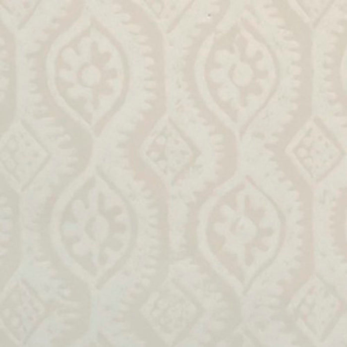 Lee Jofa Small Damask White Wallpaper PBFC-3509.101.0