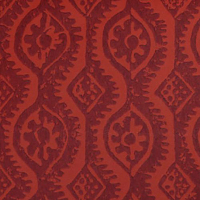 Lee Jofa Small Damask Red Wallpaper PBFC-3509.19.0