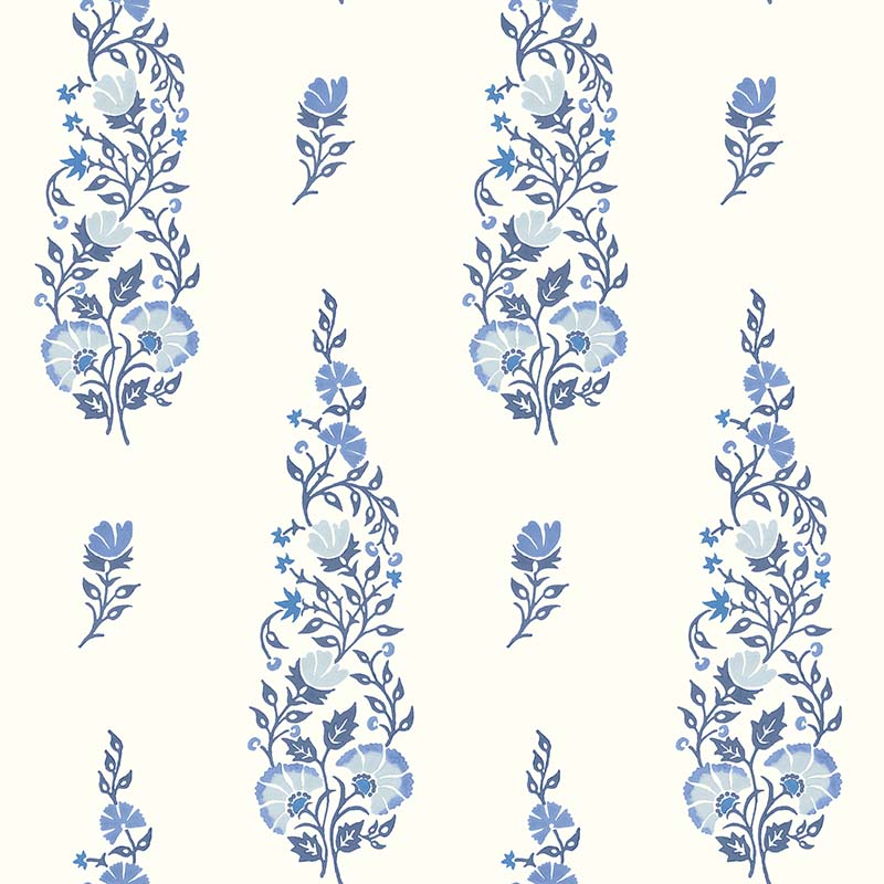 Galbraith & Paul Persian Garden Marine Wallpaper