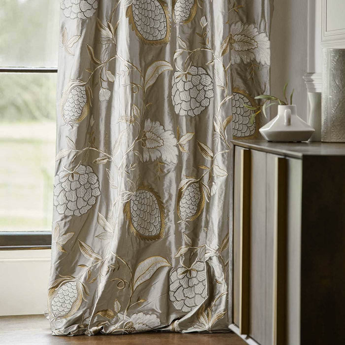 Zoffany Pomegranate Tree Platinum 332344 Fabric ZWIN332344