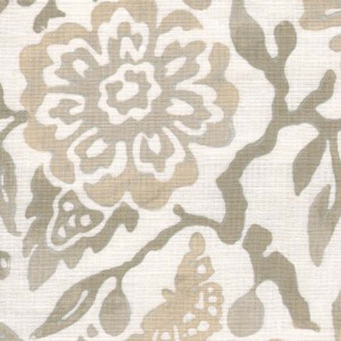 Galbraith & Paul Primitive Flower Stone Fabric