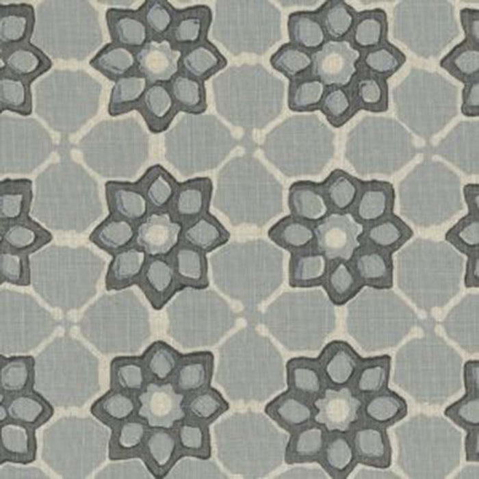 Galbraith & Paul Reverse Tile Light Cadet Fabric