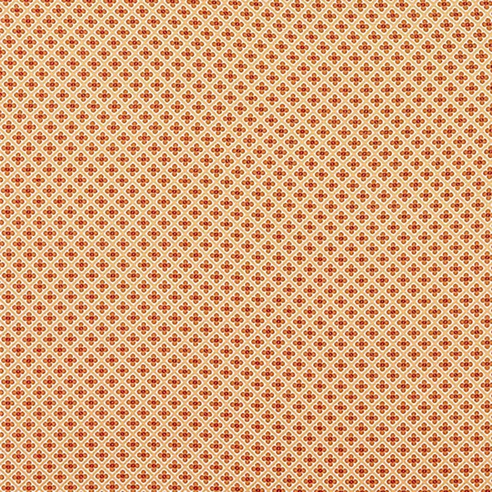 Colony Belgravia Trellis Rosso Fabric CL 000626521