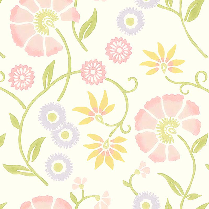 Galbraith & Paul Spring Garden Blush Wallpaper