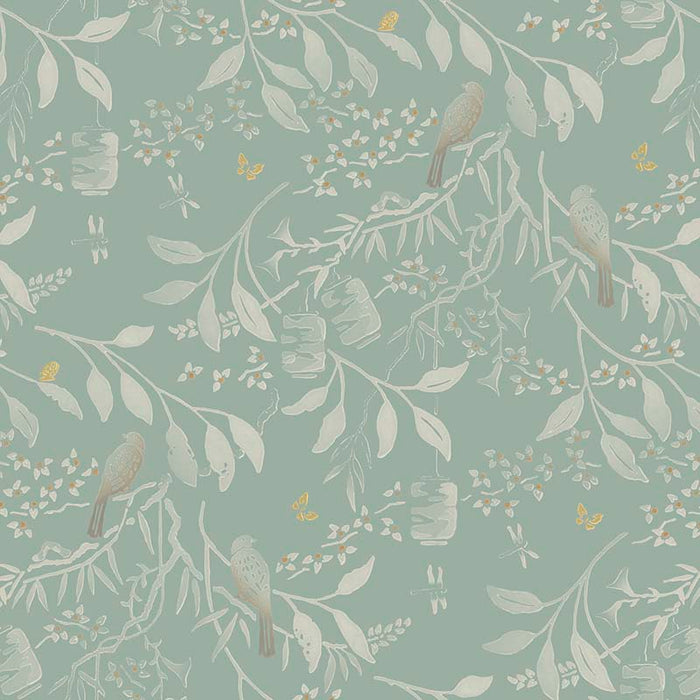 Galbraith & Paul Sumi Aqua Wallpaper