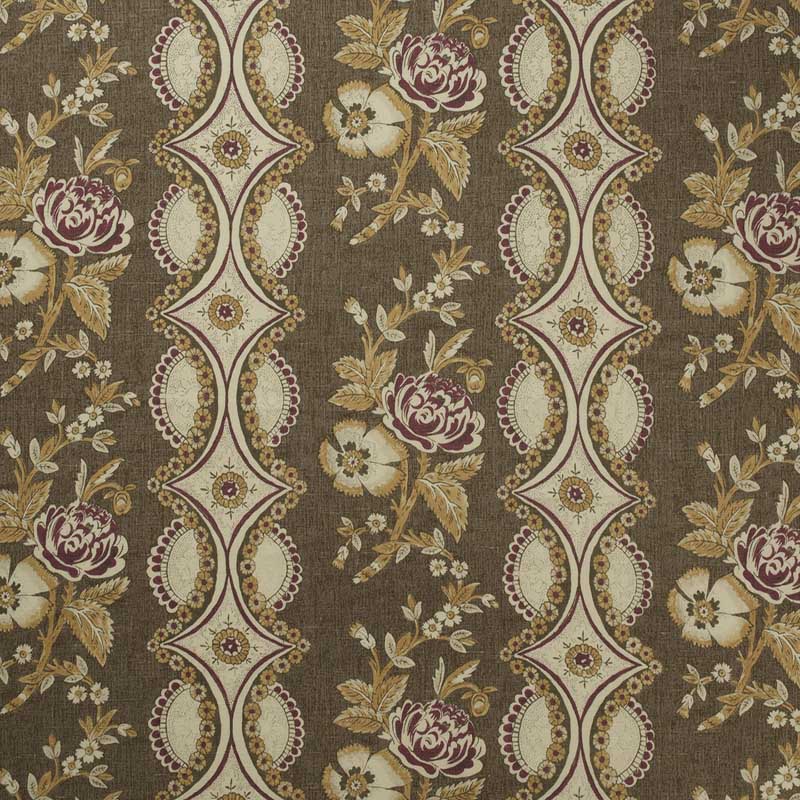 Marvic Textiles Susanna Sepia Fabric 6215-4