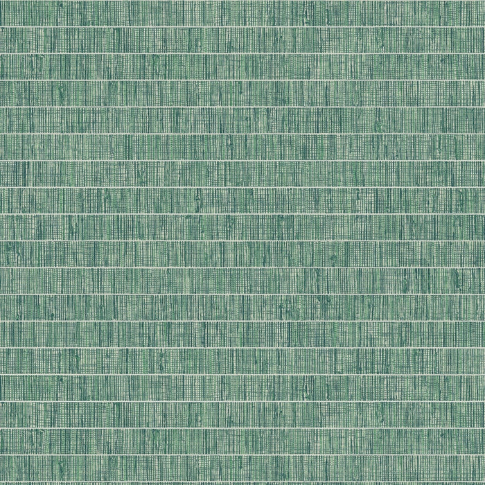 Seabrook Designs Blue Grass Band Banana Leaf Wallpaper TC70004