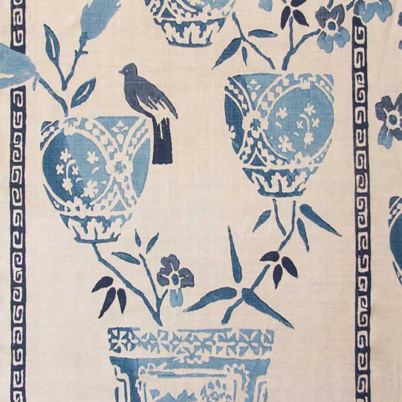 Galbraith & Paul Tea House Light Azure Fabric