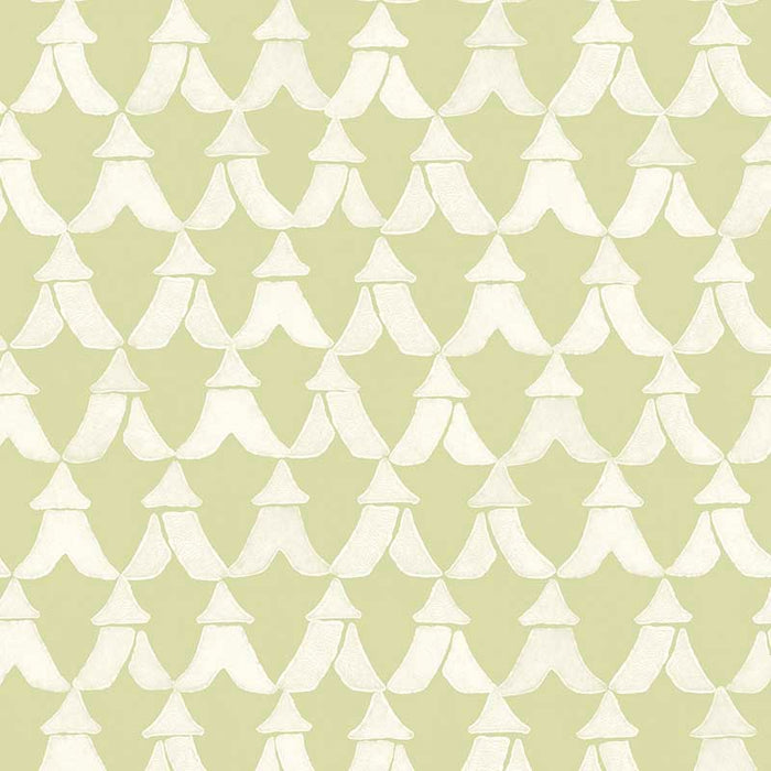 Galbraith & Paul Tents Fennel / Ivory Wallpaper