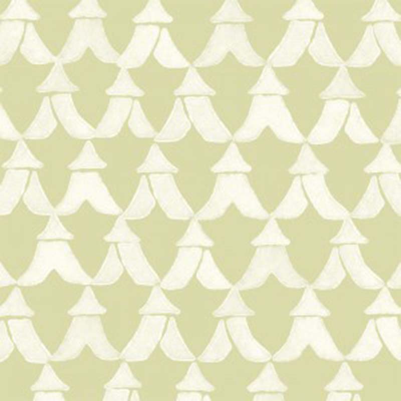 Galbraith & Paul Tents Fennel / Ivory Wallpaper