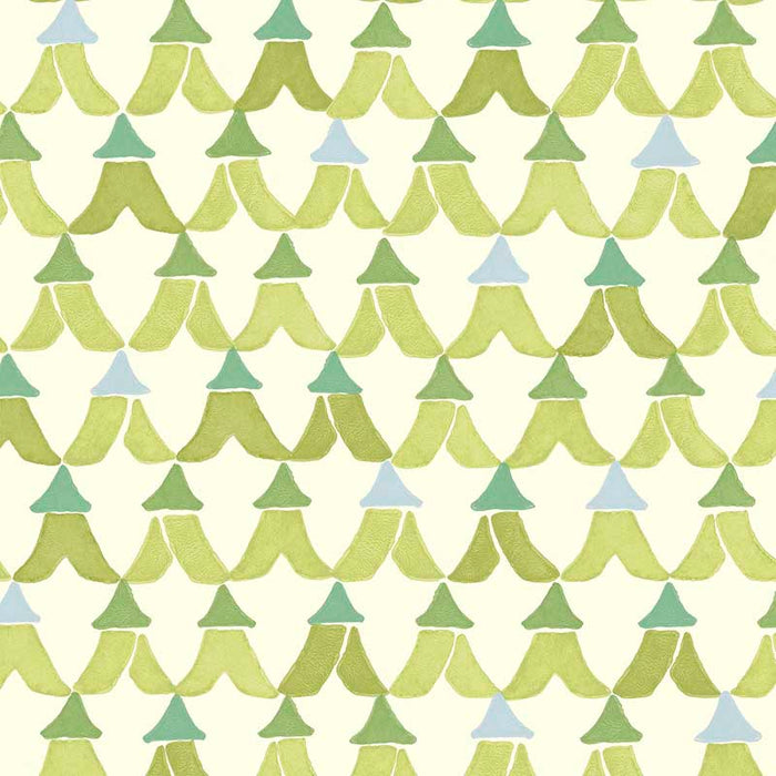 Galbraith & Paul Tents Grass / Multi Wallpaper