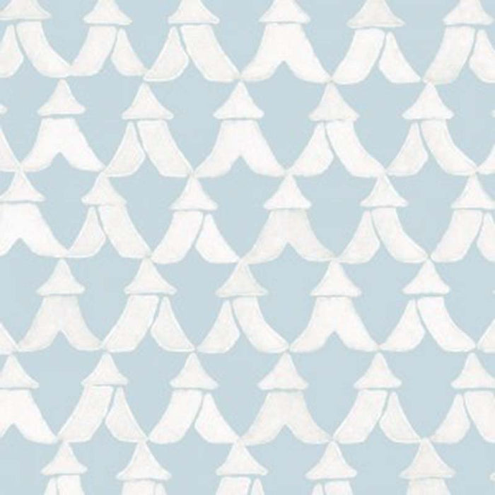 Galbraith & Paul Tents Harbor / Bright White Wallpaper