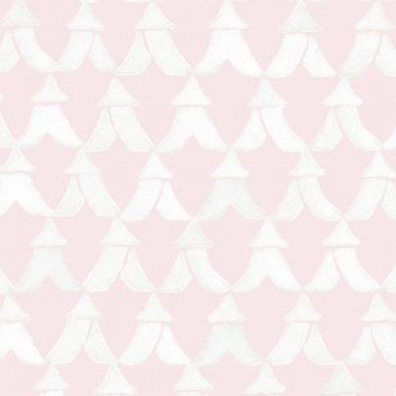 Galbraith & Paul Tents Petal / Paper White Wallpaper