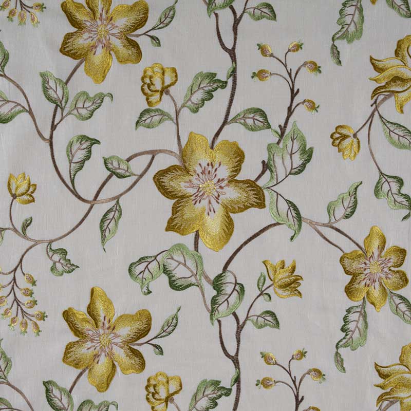 Marvic Textiles Tibouchina Buttercup Fabric 1416-1