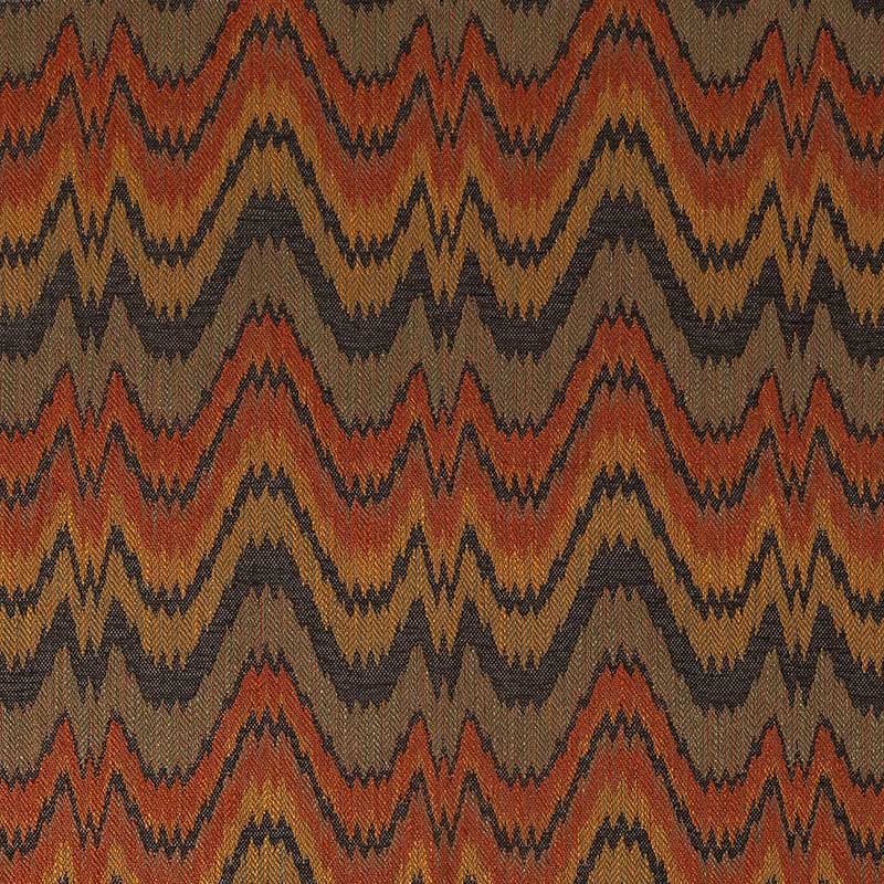 Marvic Textiles Vesta Cinnamon/Charcoal Fabric 5828-3