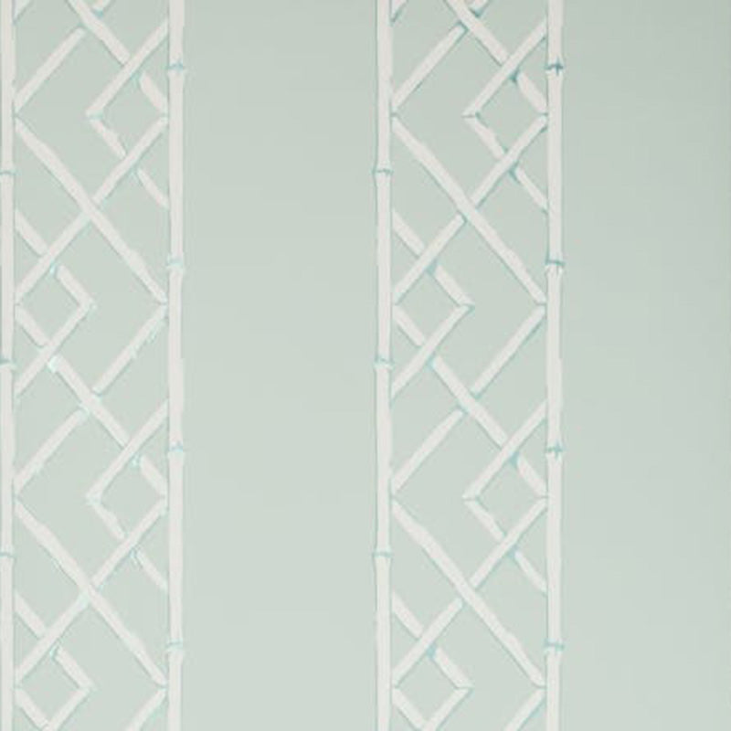 Kravet Design Latticework Aqua Wallpaper W3502.135.0