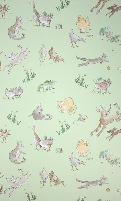 Osborne & Little Quentin''s Menagerie 1 Wallpaper W6063-01