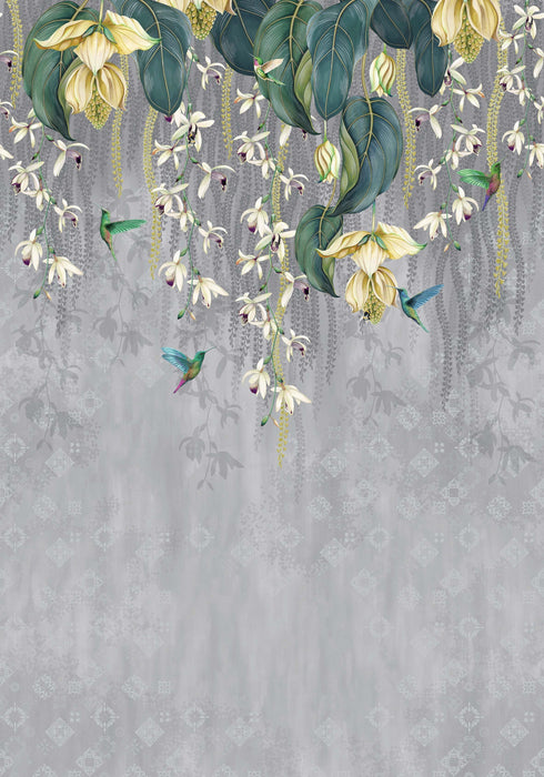 Osborne & Little Trailing Orchid Panel 2 Wallpaper W7334-02