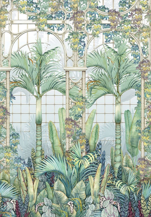 Osborne & Little Palm House Panel  2 Wallpaper W7452-02