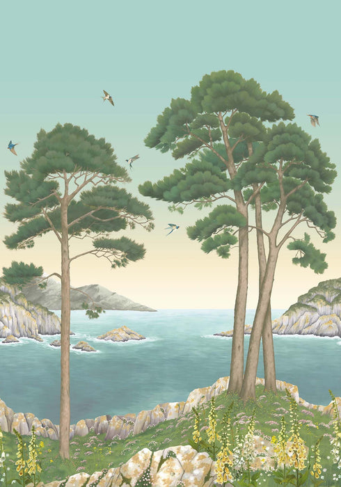 Osborne & Little Coastline Panel  2 Wallpaper W7680-02