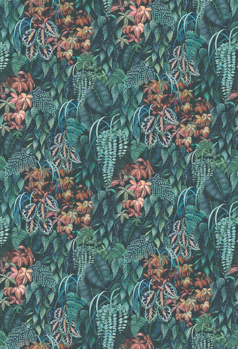 Osborne & Little Green Wall 1 Wallpaper W7687-01